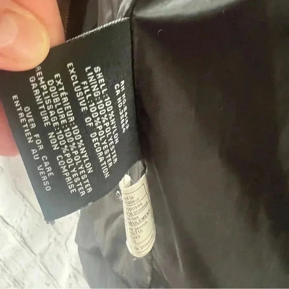 Cole Haan Olive‎ Green Quilted Winter Jacket Women’s Size Small - Picture 10 of 12